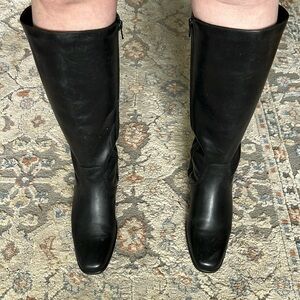 Blondo Tall Black Leather Boots